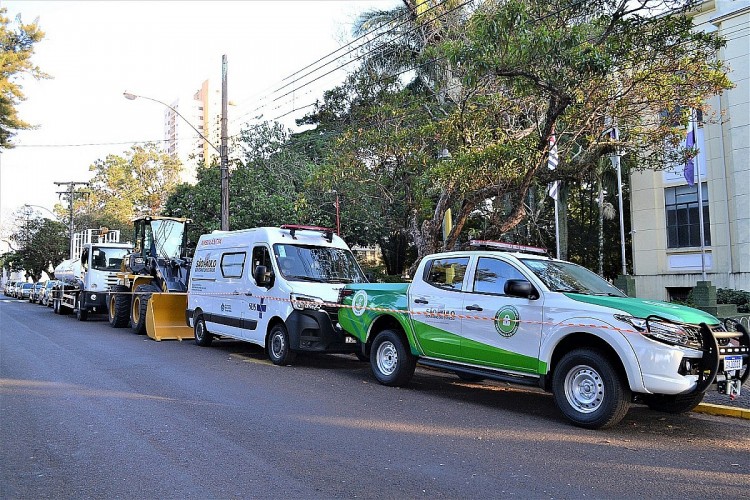 Frota Municipal foi integralmente renovada nos últimos anos