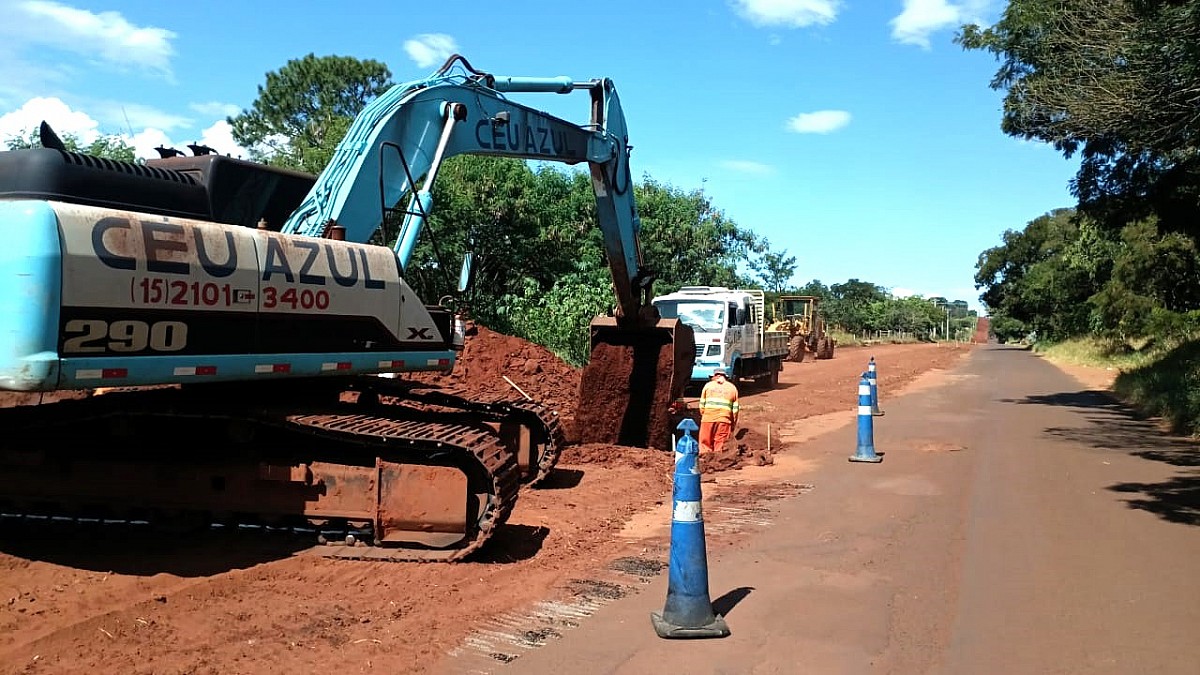 Obras para duplicação da Avenida Copacabana são retomadas