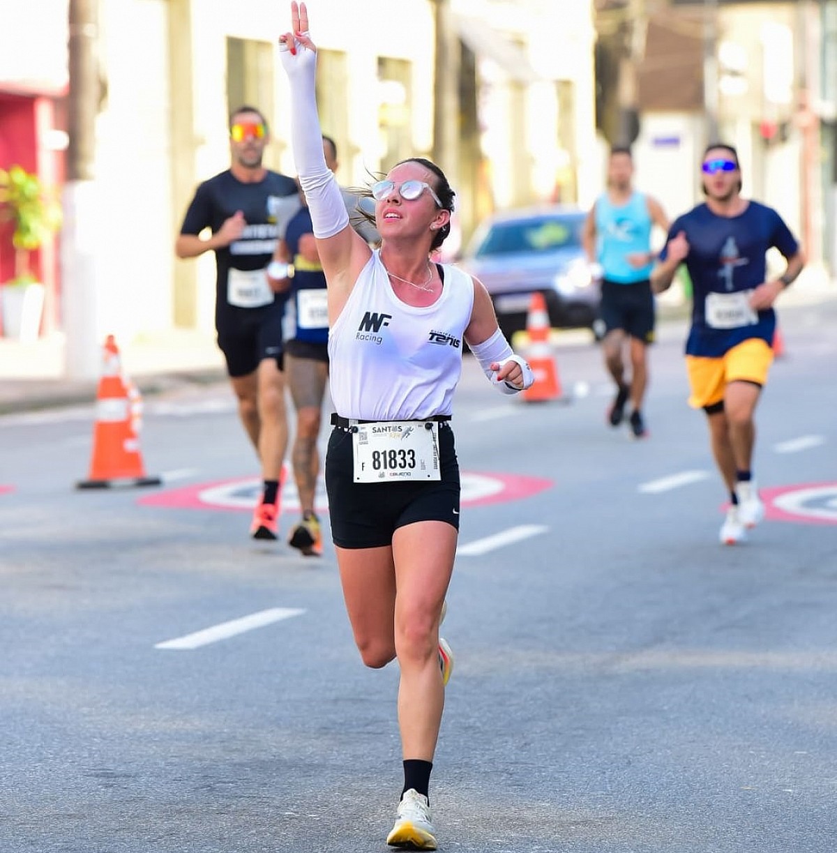 Atleta de Avaré vence corrida de rua organizada pelo Santos