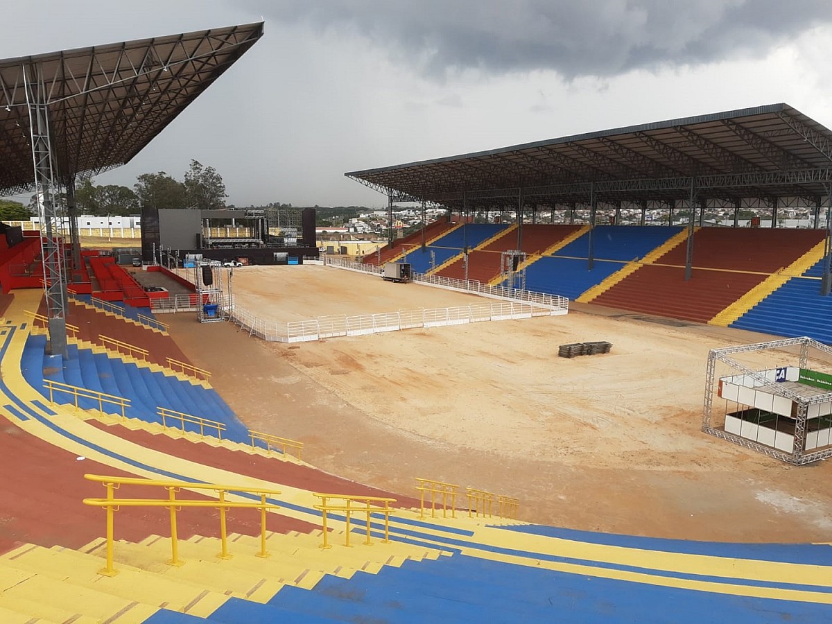 Cobertura da Arena de Eventos será inaugurada na abertura da 54ª EMAPA