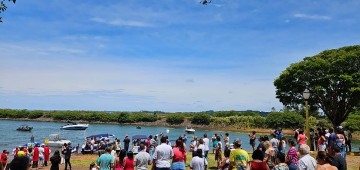 Procissão fluvial acontece no dia 8 de dezembro no Camping Municipal