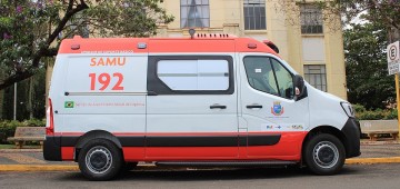 Nova ambulância reforça trabalho do SAMU de Avaré