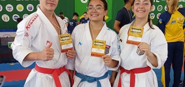 Jovens de Avaré conquistam prata e bronze no Campeonato Brasileiro de Karatê