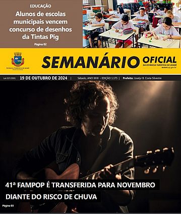 Semanário Oficial - Ed. 1175