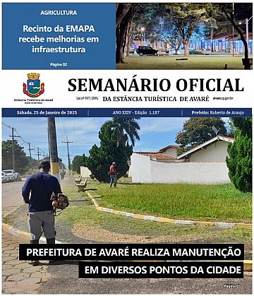 Semanário Oficial - Ed. 1187