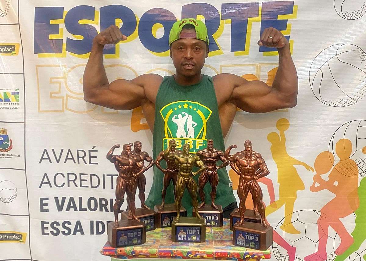 Avareense vence copa de fisiculturismo em São Paulo Avareense vence copa de fisiculturismo em São Paulo