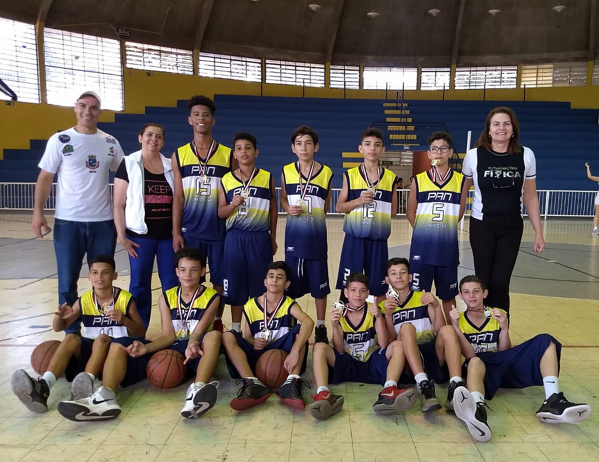 Basquete avança em duas categorias nos Jogos Escolares de São Paulo Basquete avança em duas categorias nos Jogos Escolares de São Paulo
