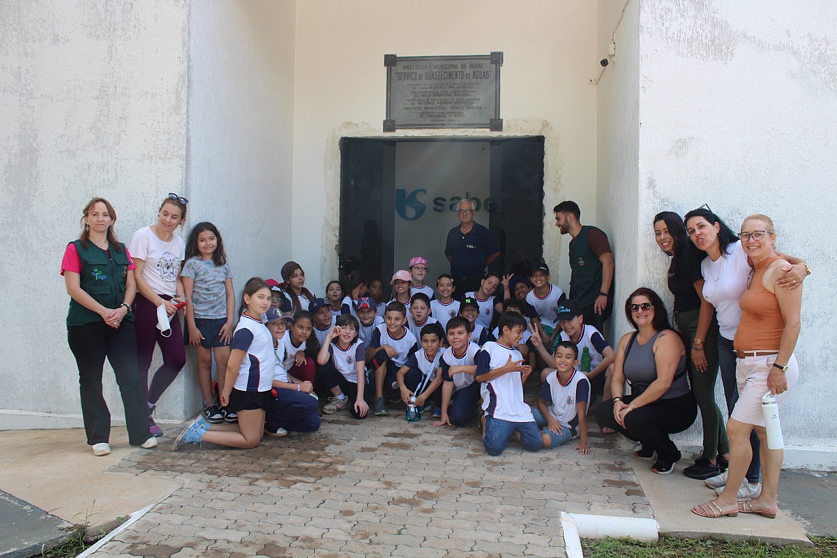 Estância Turística de Avaré celebra Dia Mundial da Água com ação educativa
