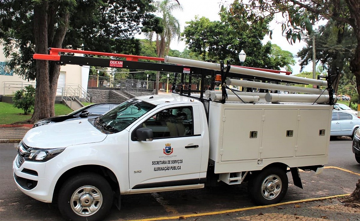 Novo equipamento vai auxiliar na manutenção da iluminação pública Novo equipamento vai auxiliar na manutenção da iluminação pública