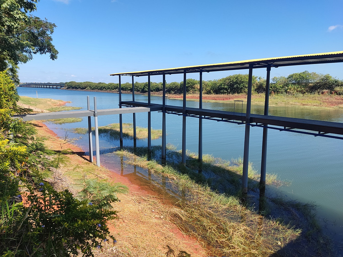 Obra para acessibilidade no Pesqueiro Municipal está avançada