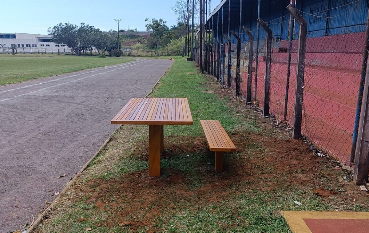 Parceria entre Esporte e empresa fortalece estrutura do Campo Municipal