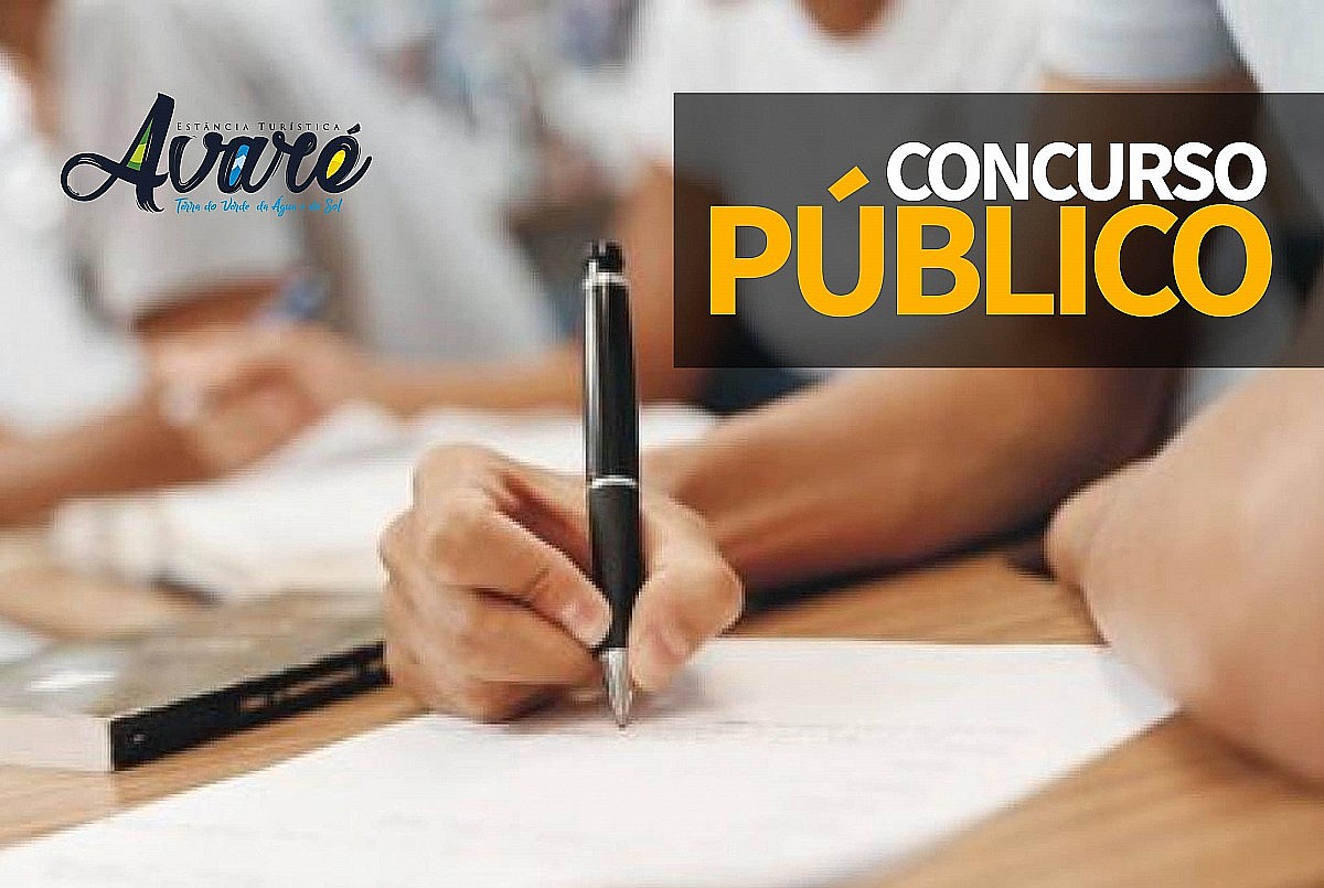 Prefeitura de Avaré abre novo concurso público Prefeitura de Avaré abre novo concurso público