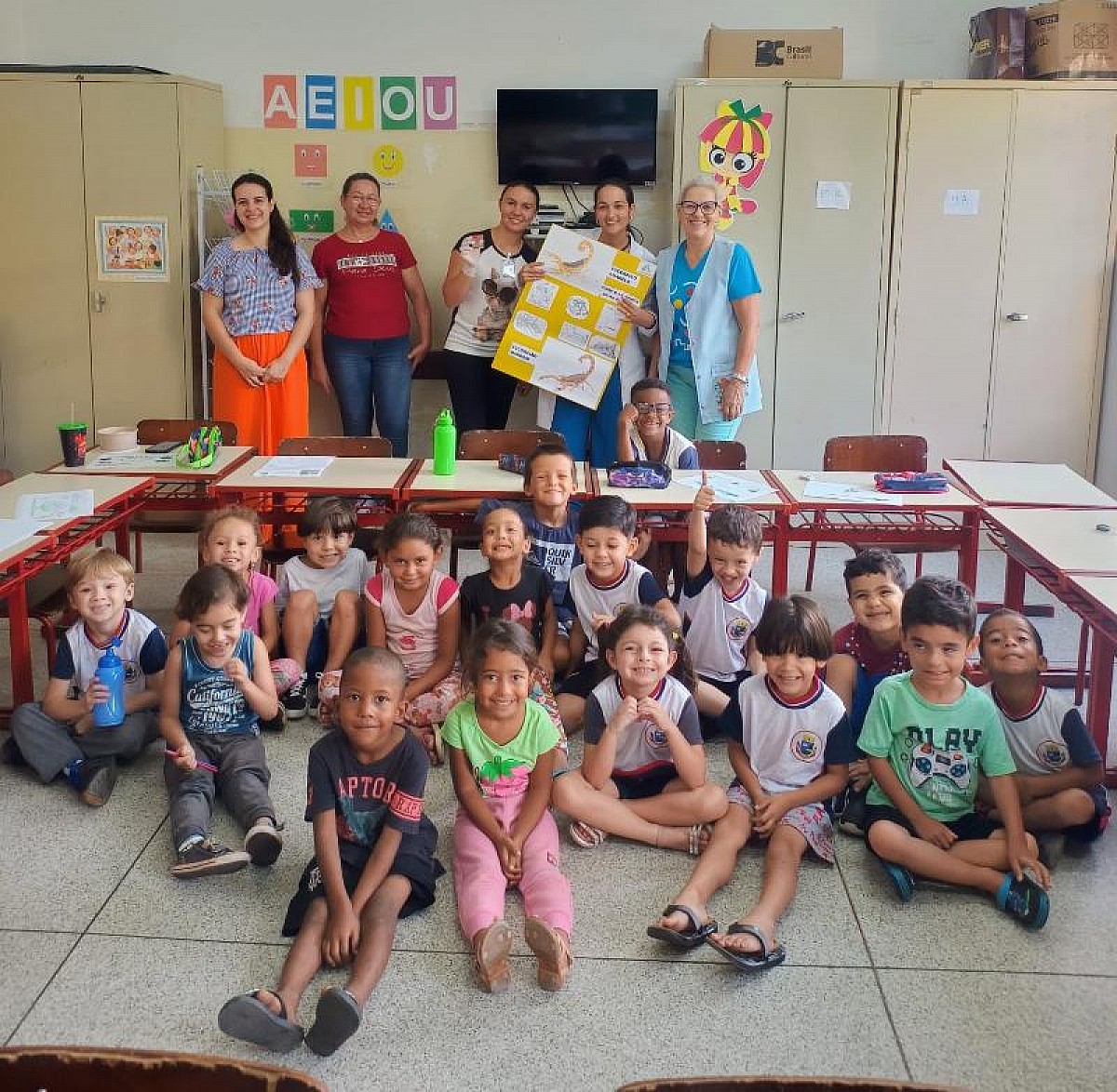 Prevenção a escorpiões é tema de palestra na creche “Maria Izabel”