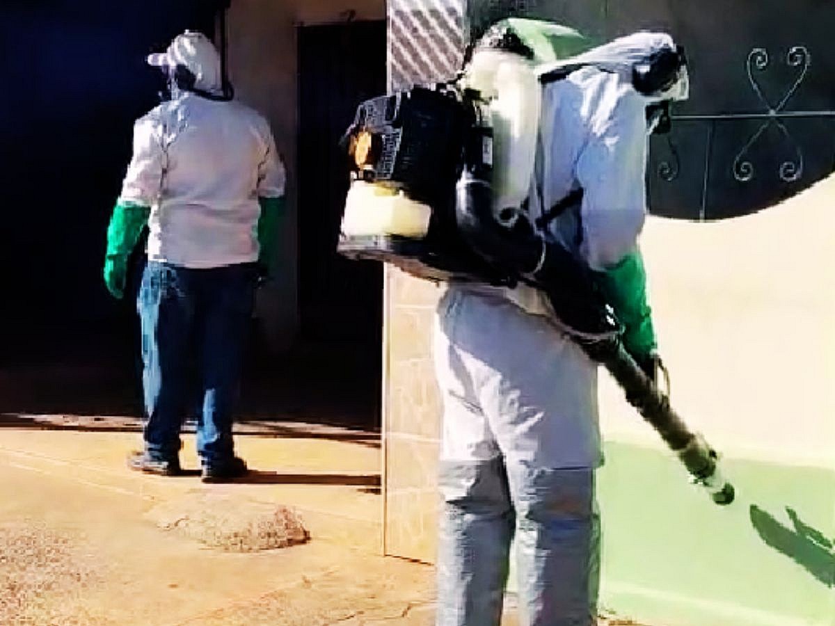 Santa Elizabeth recebe nebulização contra o mosquito da dengue nesta sexta-feira (04) Santa Elizabeth recebe nebulização contra o mosquito da dengue nesta sexta-feira (04)