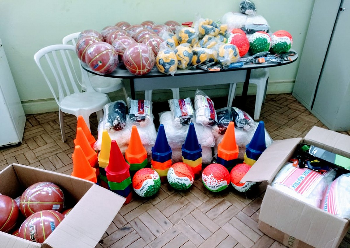 SEME investe na aquisição de materiais desportivos SEME investe na aquisição de materiais desportivos