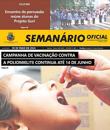 Semanário Oficial - Ed. 1168