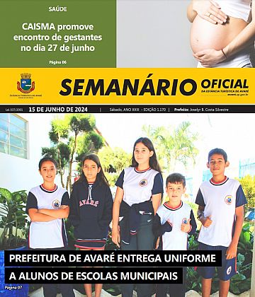 Semanário Oficial - Ed. 1170