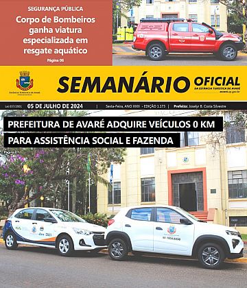 Semanário Oficial - Ed. 1173