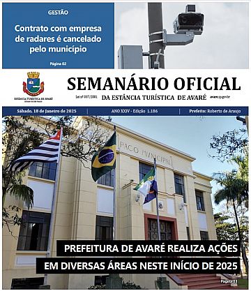 Semanário Oficial - Ed. 1186