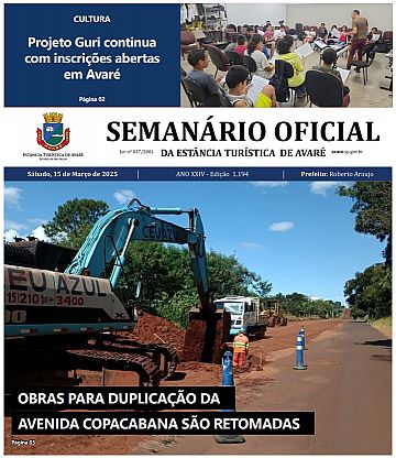 Semanário Oficial - Ed. 1194