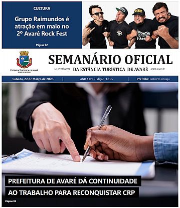 Semanário Oficial - Ed. 1195