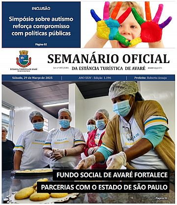Semanário Oficial - Ed. 1196
