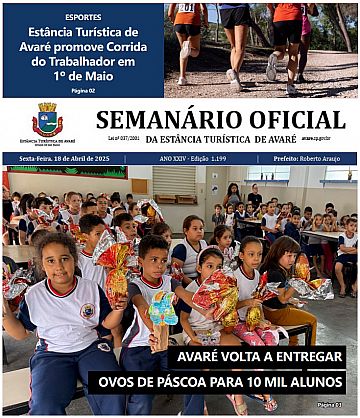 Semanário Oficial - Ed. 1199