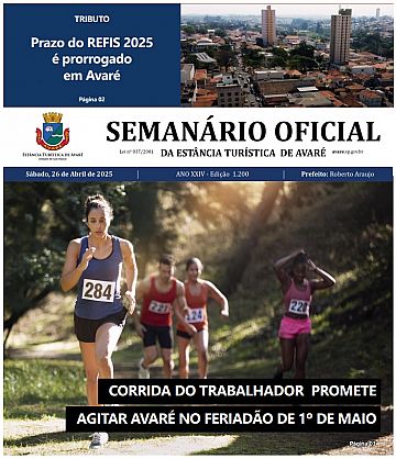 Semanário Oficial - Ed. 1200