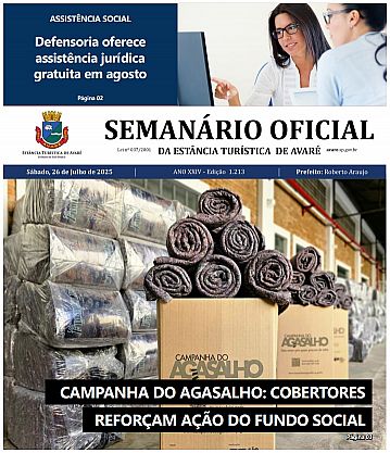 Semanário Oficial - Ed. 1213