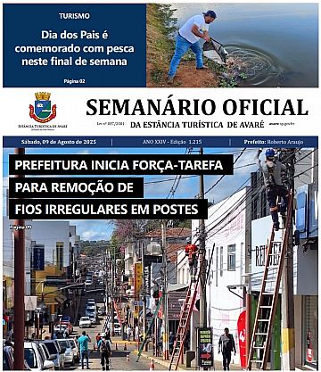 Semanário Oficial - Ed. 1215