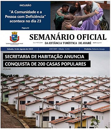 Semanário Oficial - Ed. 1216