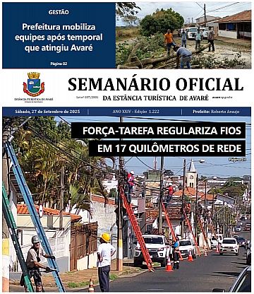 Semanário Oficial - Ed. 1222