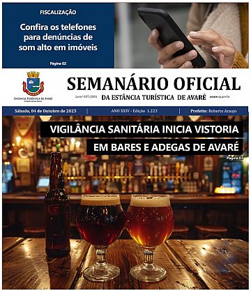 Semanário Oficial - Ed. 1223