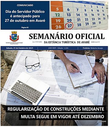 Semanário Oficial - Ed. 1226
