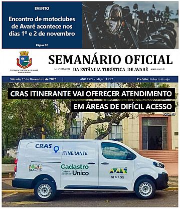 Semanário Oficial - Ed. 1227