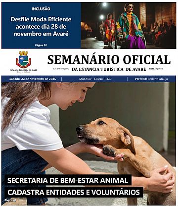 Semanário Oficial - Ed. 1230