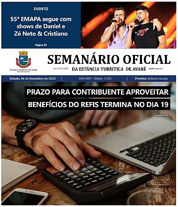 Semanário Oficial - Ed. 1232