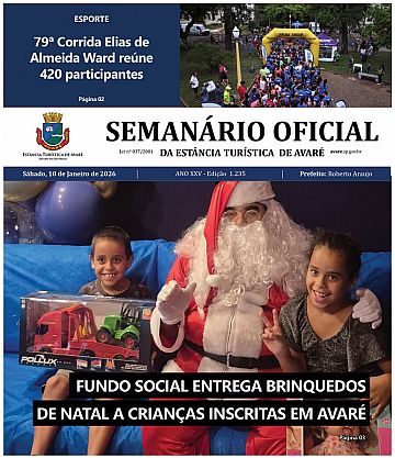 Semanário Oficial - Ed. 1235