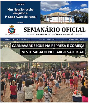 Semanário Oficial - Ed. 1240