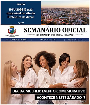 Semanário Oficial - Ed. 1243