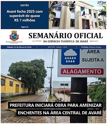 Semanário Oficial - Ed. 1244