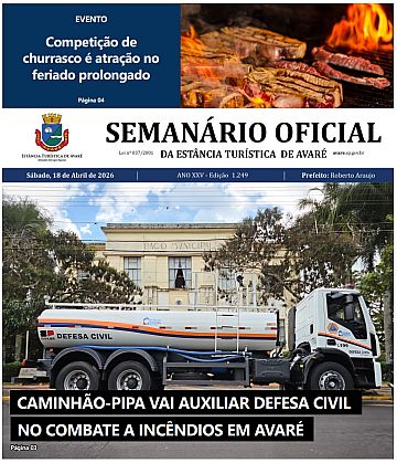 Semanário Oficial - Ed. 1249