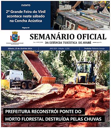 Semanário Oficial - Ed. 1250