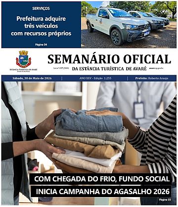 Semanário Oficial - Ed. 1255