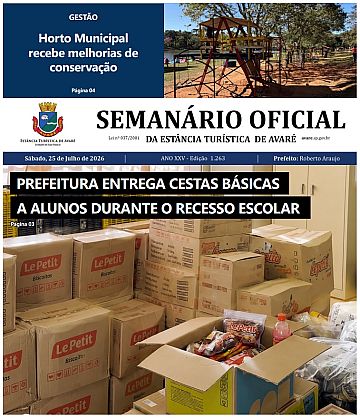 Semanário Oficial - Ed. 1263