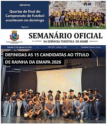 Semanário Oficial - Ed. 1264