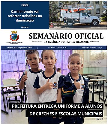 Semanário Oficial - Ed. 1267