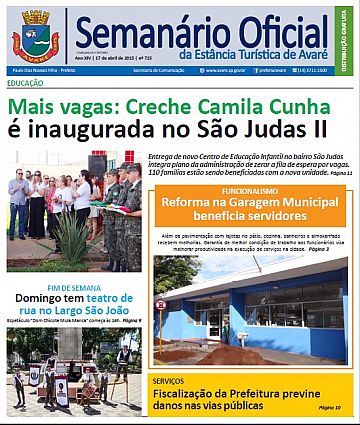 Semanário Oficial - Ed. 715